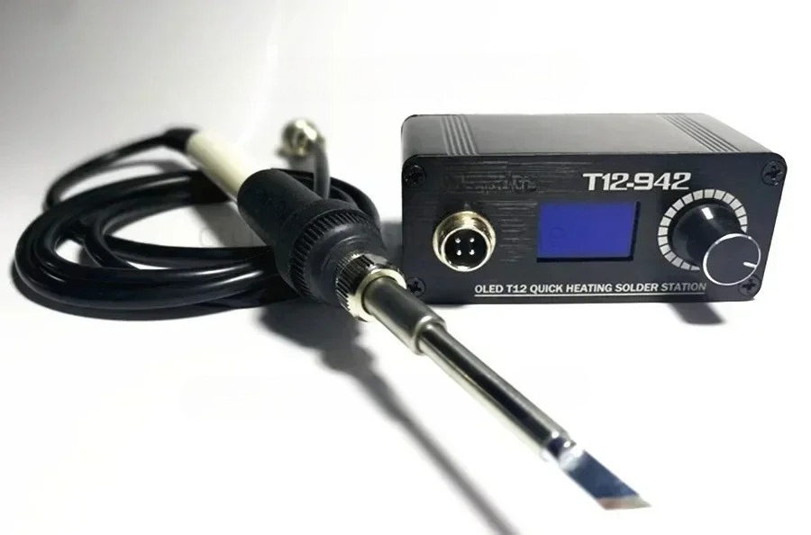 Digital Soldering Station T12 - Цифровая паяльная станция MINI T12 STC