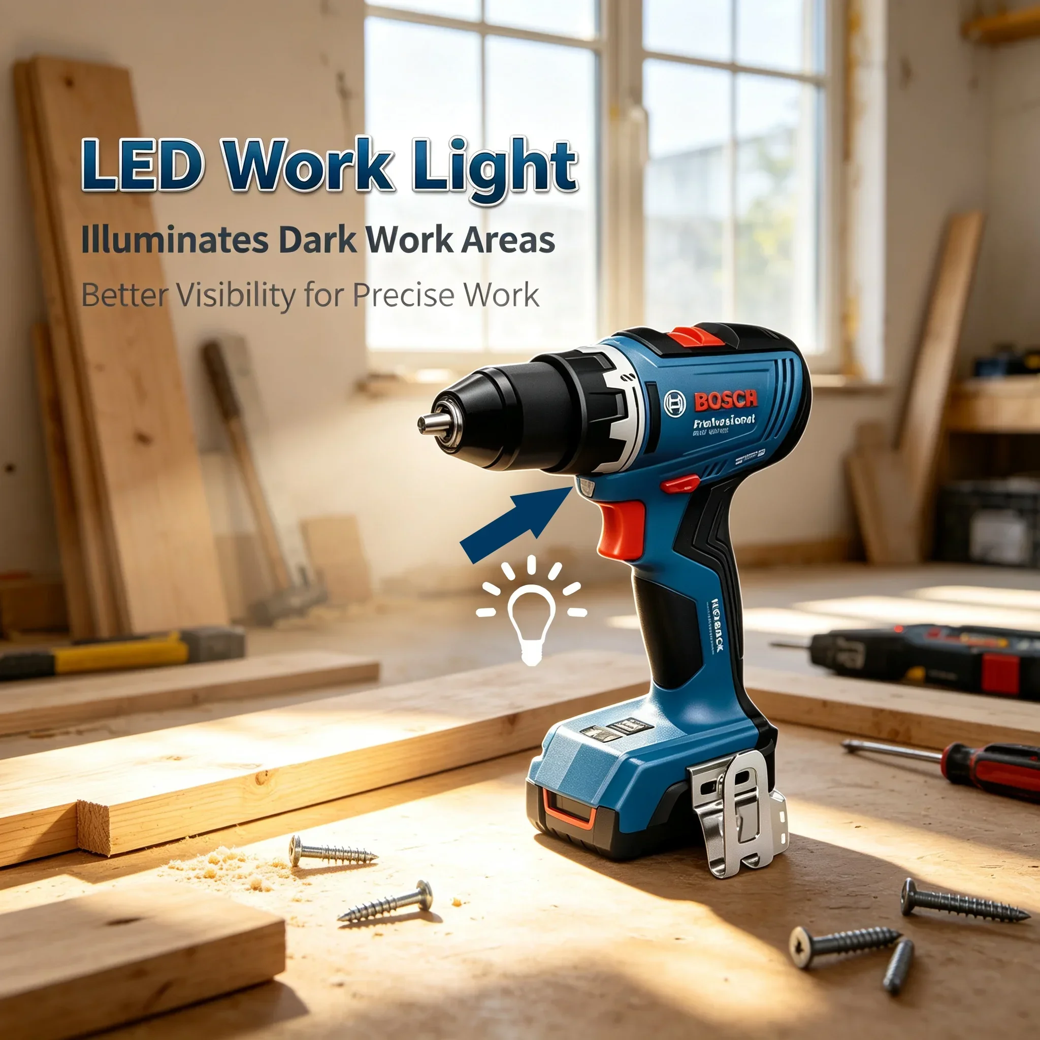 Brushless Cordless Electric Drill 18V - Бесщеточная аккумуляторная дрель Bosch GSR 18V-65,