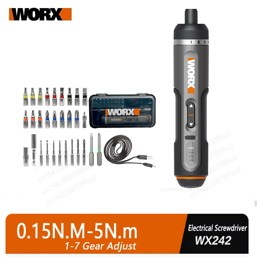 Electric Screwdriver Rechargeable Usb - WORX WX242 4 В набор электрических