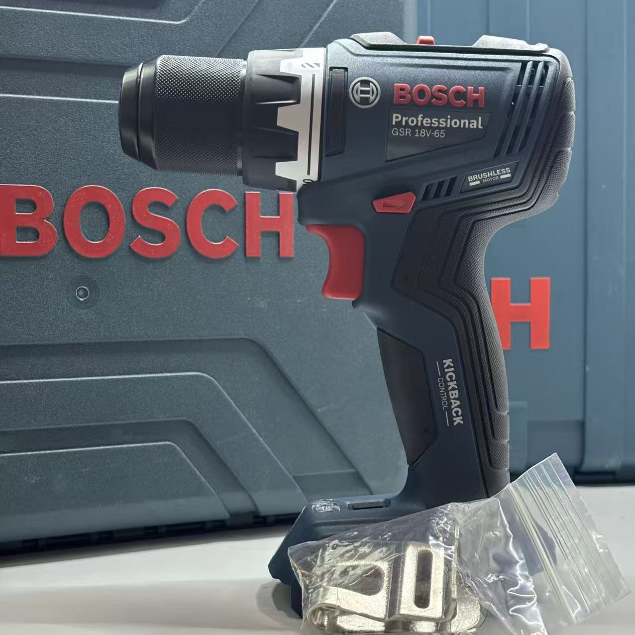 Brushless Cordless Electric Drill 18V - Бесщеточная аккумуляторная дрель Bosch GSR 18V-65,