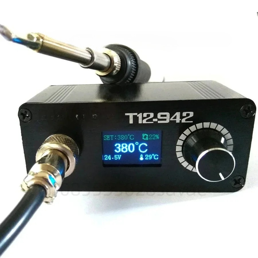 Цифровая паяльная станция MINI – обзор и цена Digital Soldering Station T12