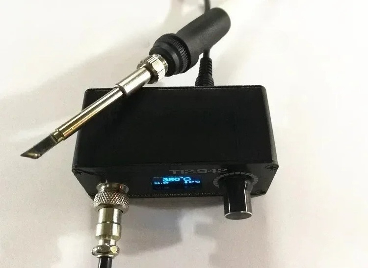 Цифровая паяльная станция MINI – обзор и цена Digital Soldering Station T12