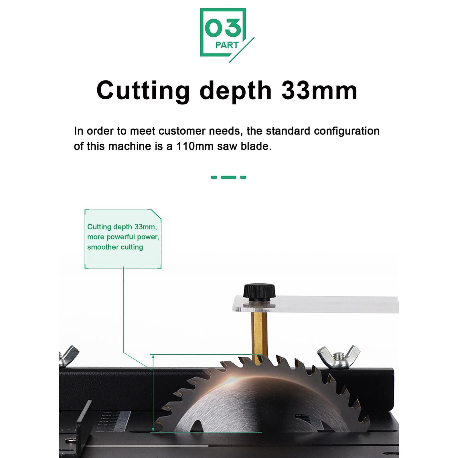 Компактный 4-дюймовый мини-цир – обзор и цена Mini Table Saw For Woodworking