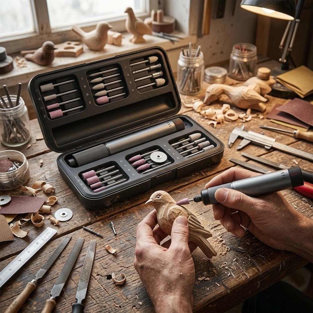 Набор беспроводных роторных ин – обзор и цена Cordless Rotary Tool Kit Accessories