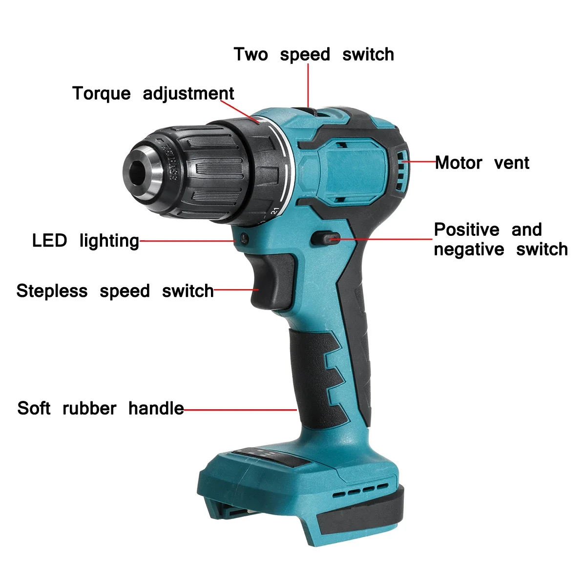 Электрическая дрель 18 В 90 Нм – обзор и цена Brushless Cordless Electric Drill 18V