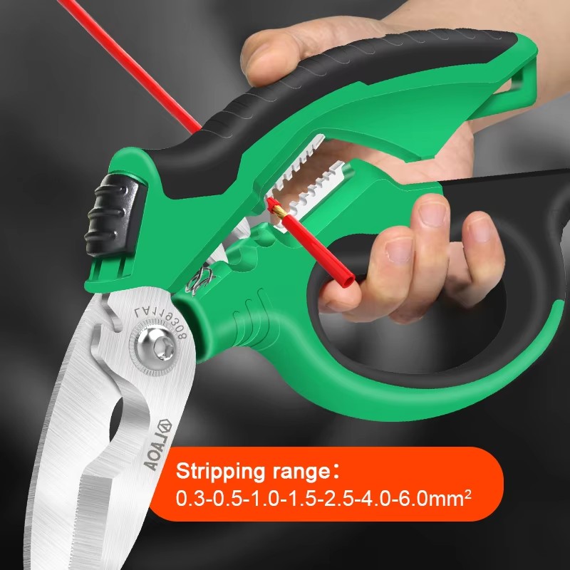 LAOA Ножницы для электрика 6/7 – обзор и цена Automatic Wire Stripper Cutter